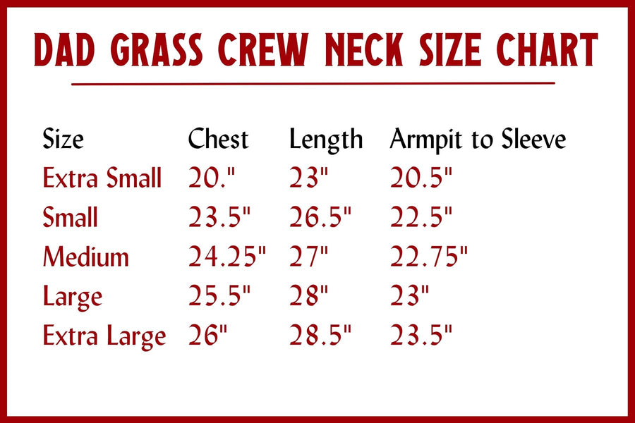 Dad Grass Rollie Crew Neck Sweatshirt
