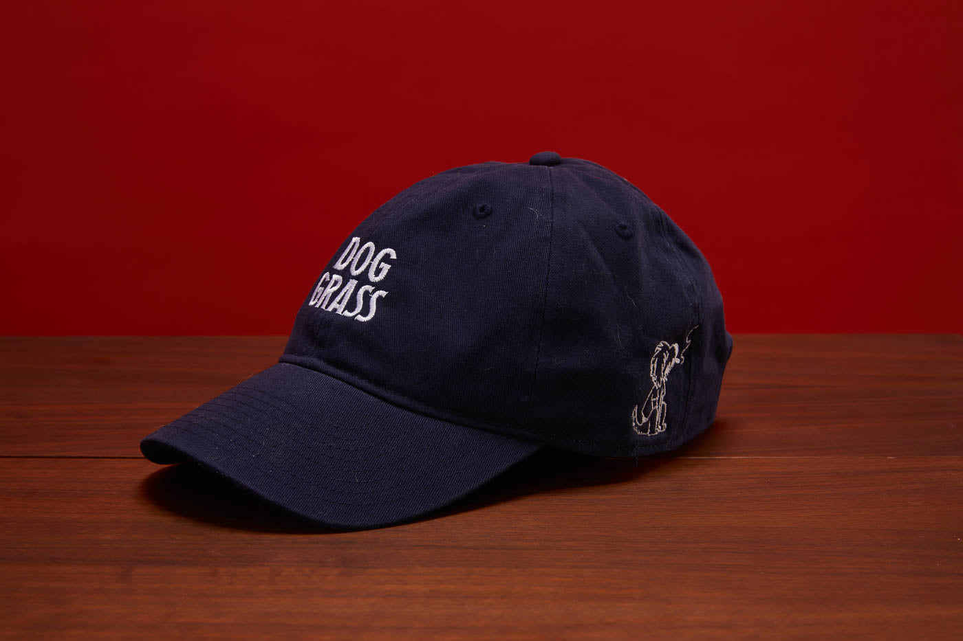 Dog Grass Embroidered  Dad Hat