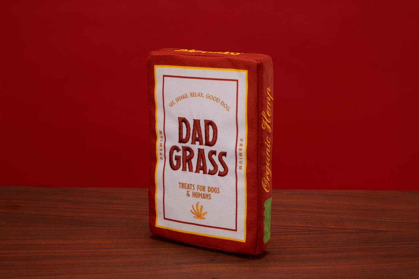 Dad Grass Soft Pack Dog Toy for all size dogs
