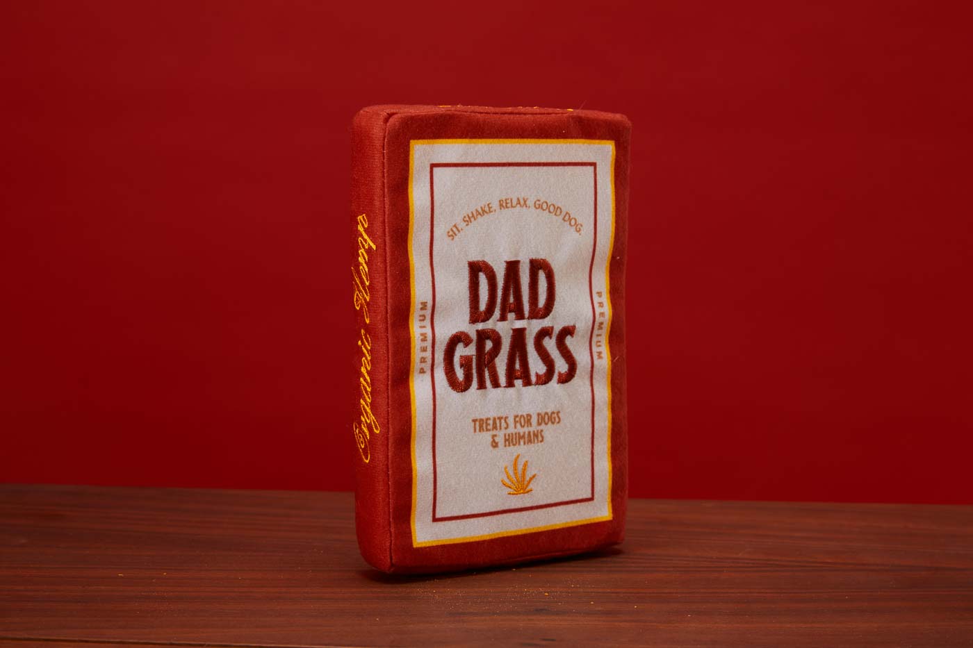 Dad Grass Soft Pack Dog Toy for all age dogs