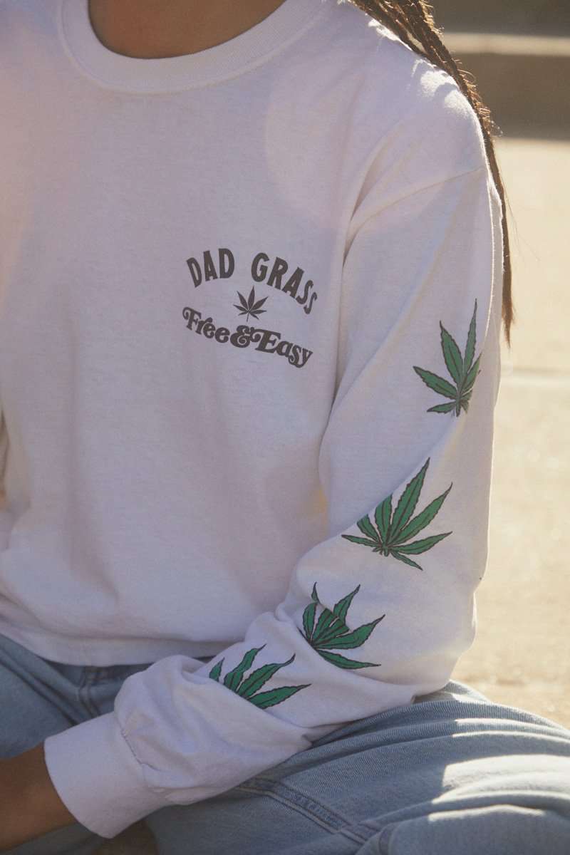 Dad Grass x Free & Easy Unisex LS Tee