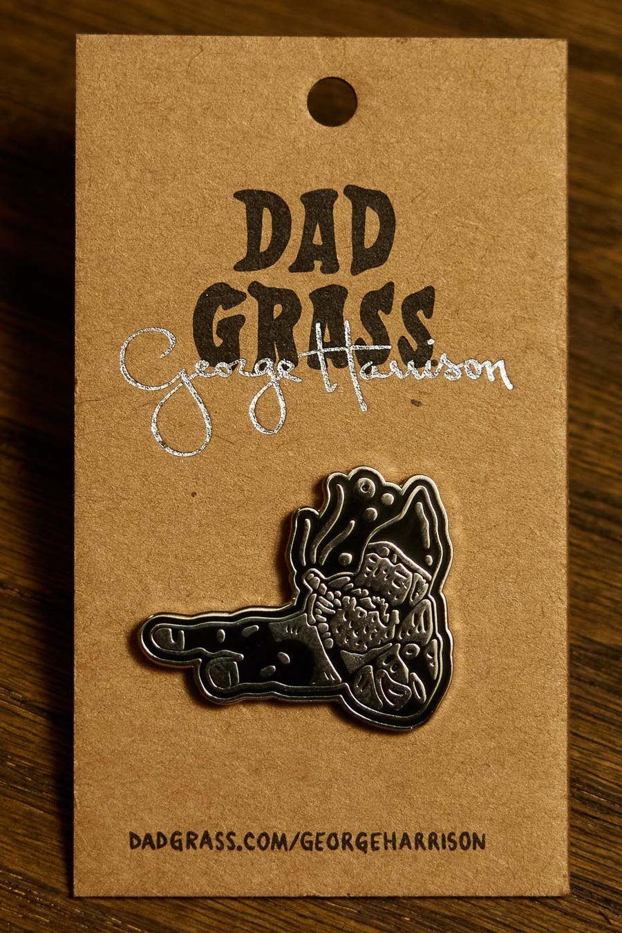 Dad Grass x George Harrison Gnome Pin
