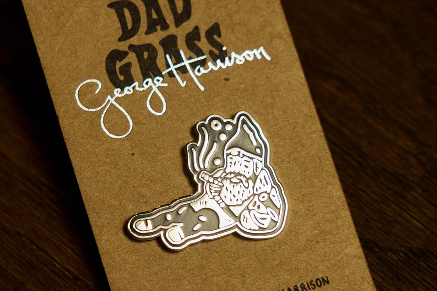 Dad Grass x George Harrison Gnome Pin