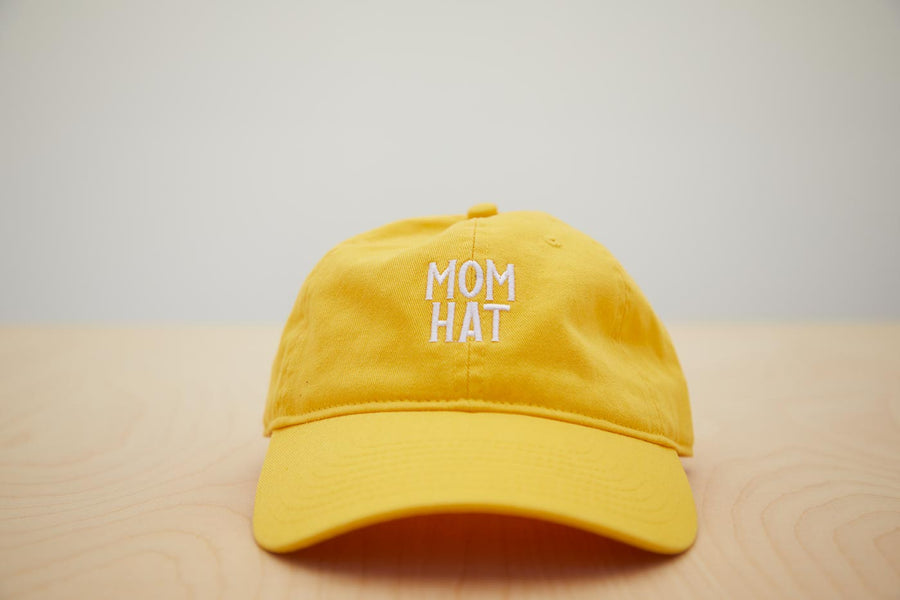 Mom Hat in yellow 