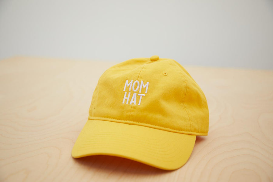 Mom Hat yellow hat