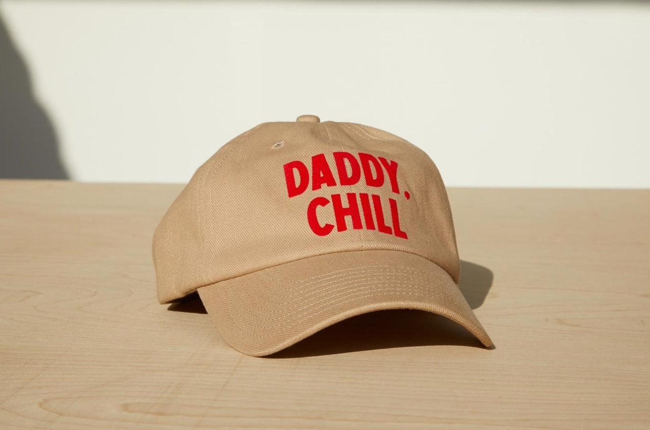 Dad Grass Pride 2021 ‘Daddy Chill’ tan dad hat