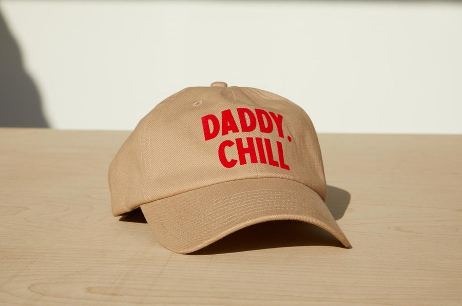 Dad Grass Pride 2021 ‘Daddy Chill’ tan dad hat