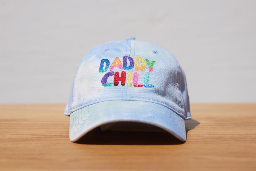 Pride 2022 "Daddy Chill" Dad Hat - Dad Grass 
