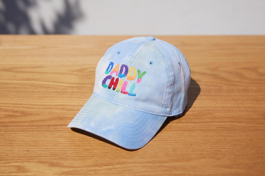 Daddy Chill Hat Denim Hat - Side View