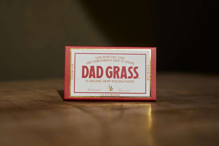 Premium rolling papers by Dad grass