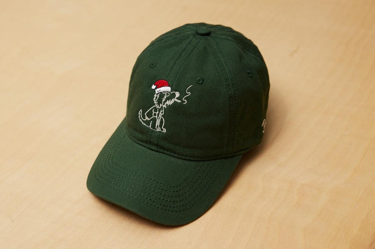 Dad Grass Dark Green Santa Rollie Dad Hat