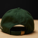 Dad Grass Dark Green Santa Rollie Dad Hat Back Side