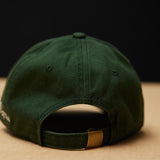 Dad Grass Dark Green Santa Rollie Dad Hat Back Side