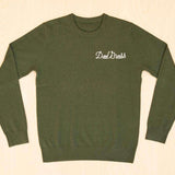 Green cashmere sweater