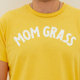 Mom Grass yellow Tee shirt on model