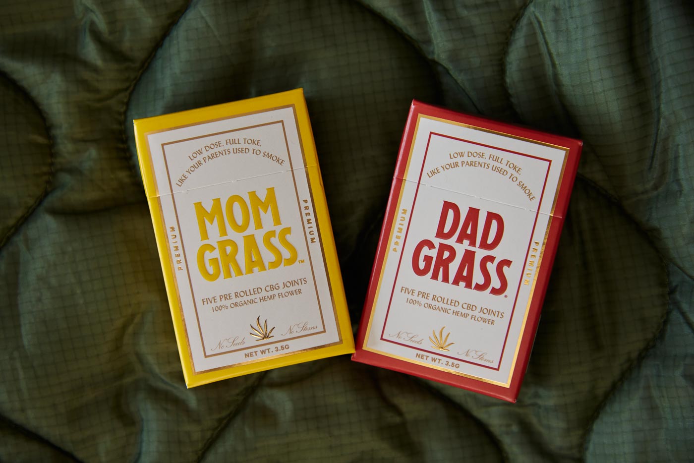 Cbd Joints And Cbg Joints 5 Packs Mom Grass X Dad Grass