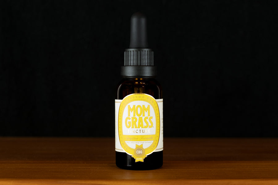 Mom Grass Anytime Formula CBG Tincture - Front View